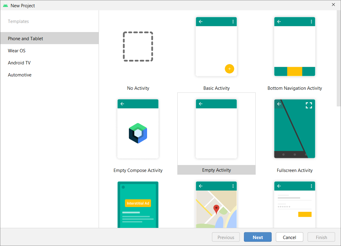 Android Studio Project Template